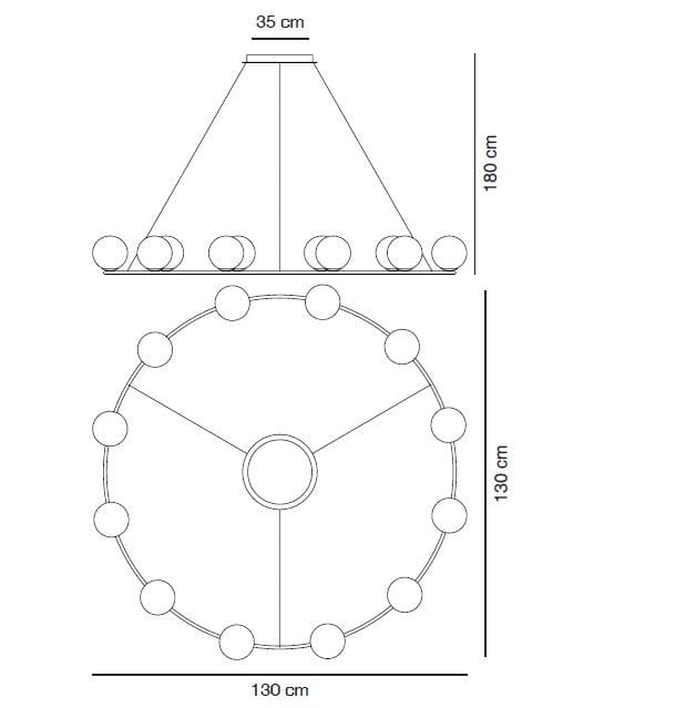 Светодиодный подвесной светильник Alma light ARCH-00034872 - Вид №7