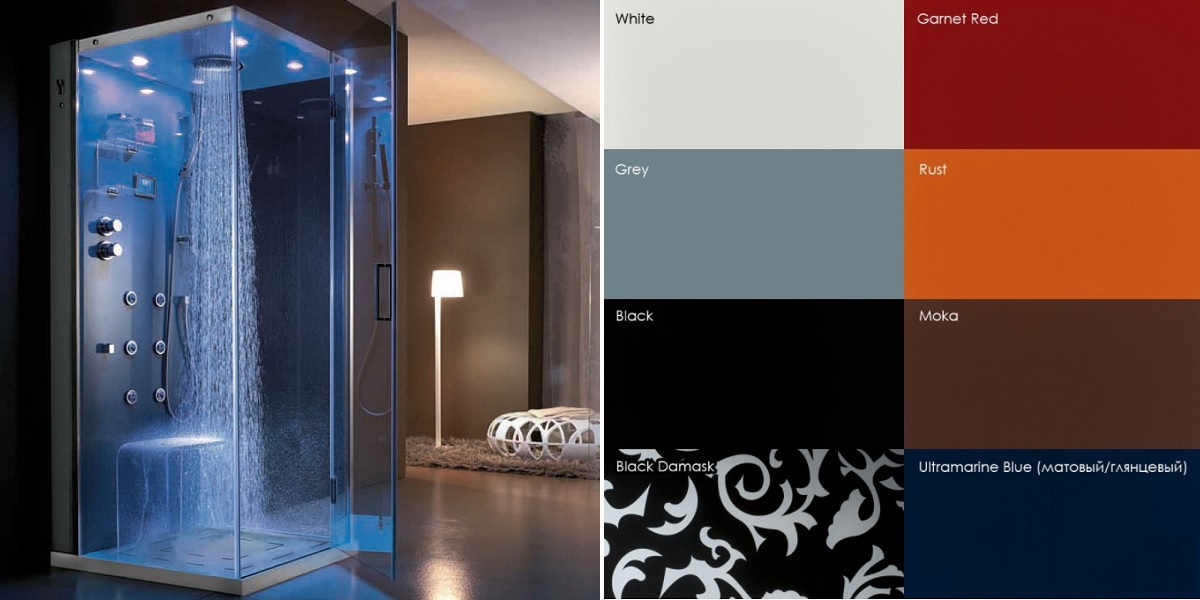 Душевая кабина угловая Tempo INTEGRA 90/90 см 1TPA2S2 Gruppo Geromin - Вид №2