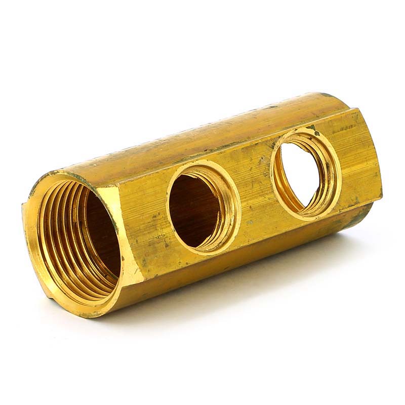 Коллектор ВВ 1" магистральный TIEMME 2 выхода 1/2"В 36мм 1970088 - Вид №3