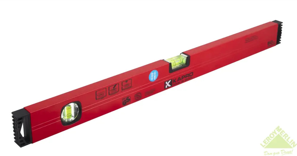 Строительный уровень Kapro Genesis с двумя измерительными капсулами 1200 мм 13697214