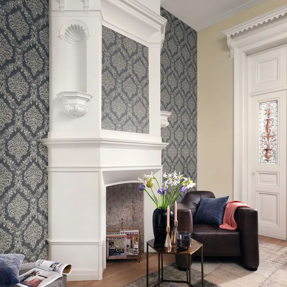 Обои флизелиновые Rasch Tendencia бежевые 1.06 м RA960778 STLM-2112839 - Вид №3