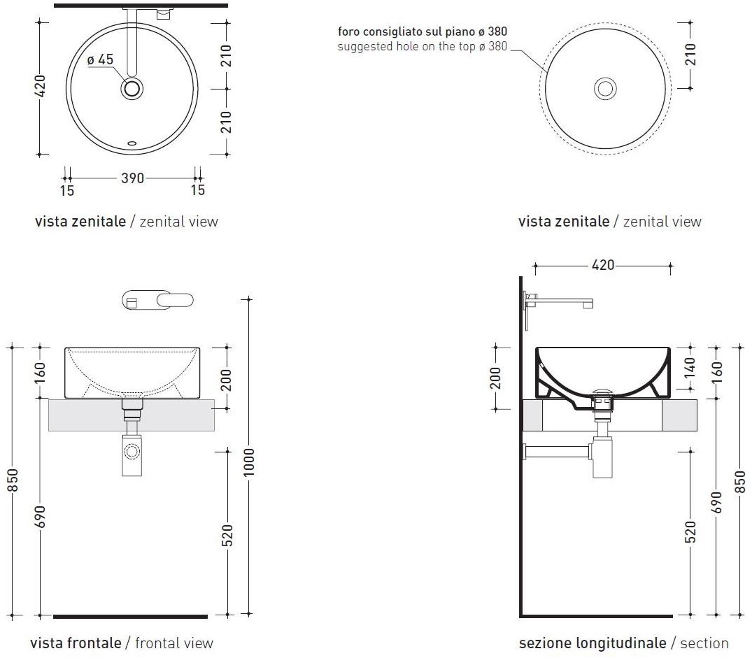Ceramica Flaminia Twin  5050/42c  - Вид №1