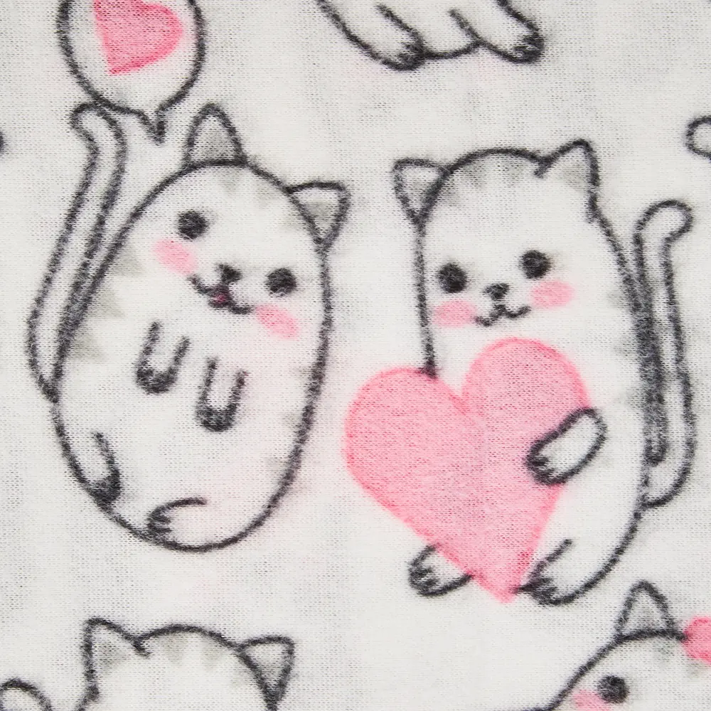 Плед Cats and Letters 130x170 см флис цвет разноцветный Ardenza Детство STLM-2076400 - Вид №1