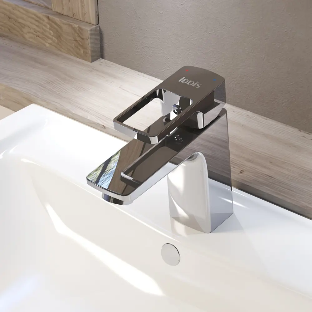 Смеситель для раковины Iddis Frame FRASB00i01 однорычажный цвет хром STLM-2011493 - Вид №2