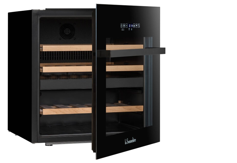 9094738 Встраиваемый винный шкаф LaSommeliere LSBI36BDZ черный STDN-0033352 - Вид №1