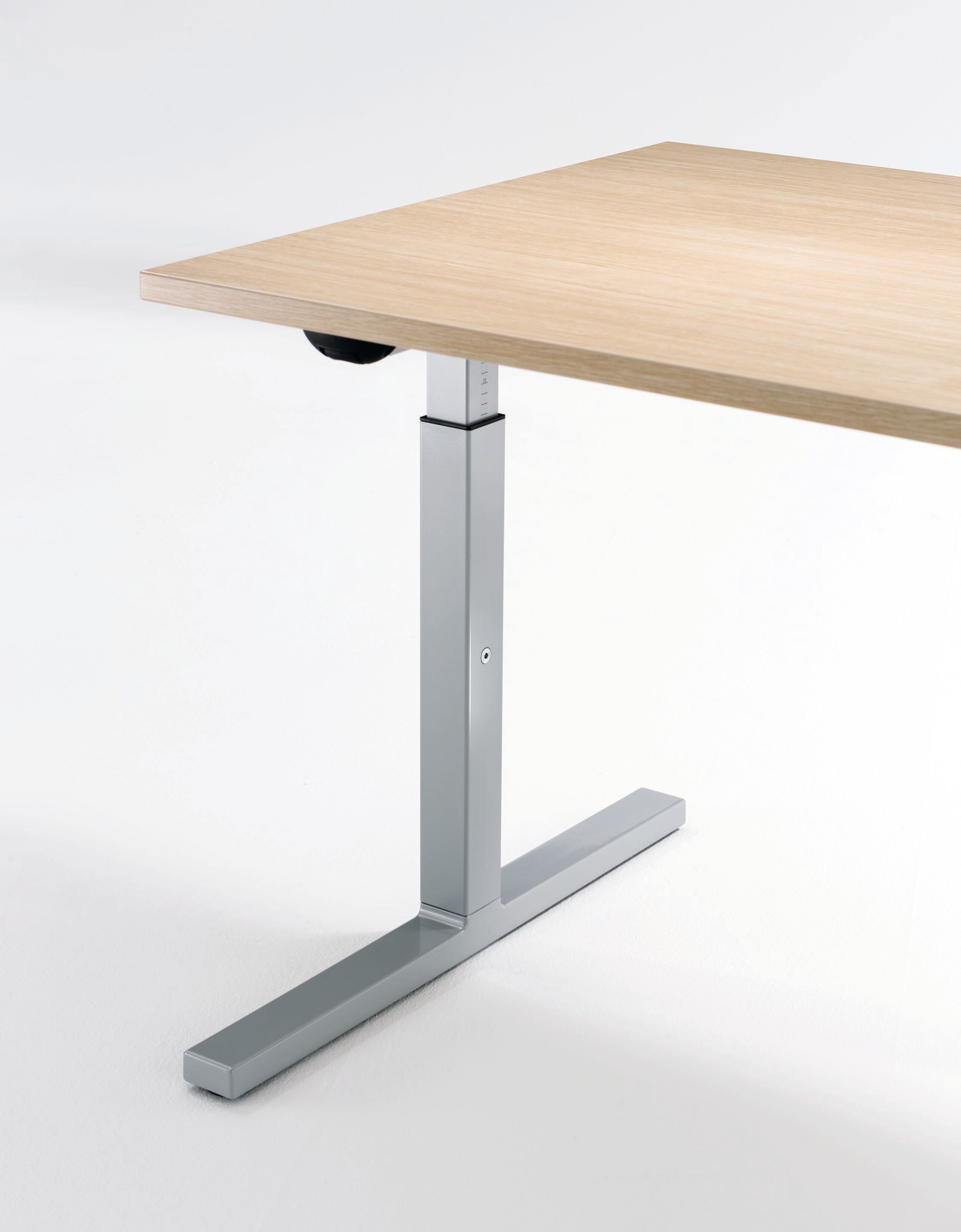 Стол для совещаний с регулируемой высотой из меламина с системой люверсов Haworth T_Up ARCH-00134832 - Вид №4