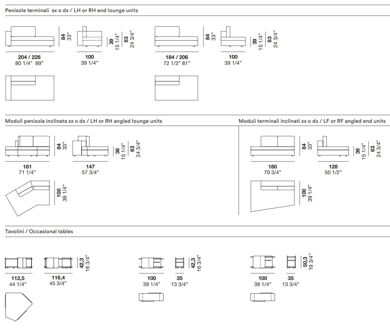 Секционный диван Alf DaFrè CALIFORNIA ARCH-00115134 - Вид №21