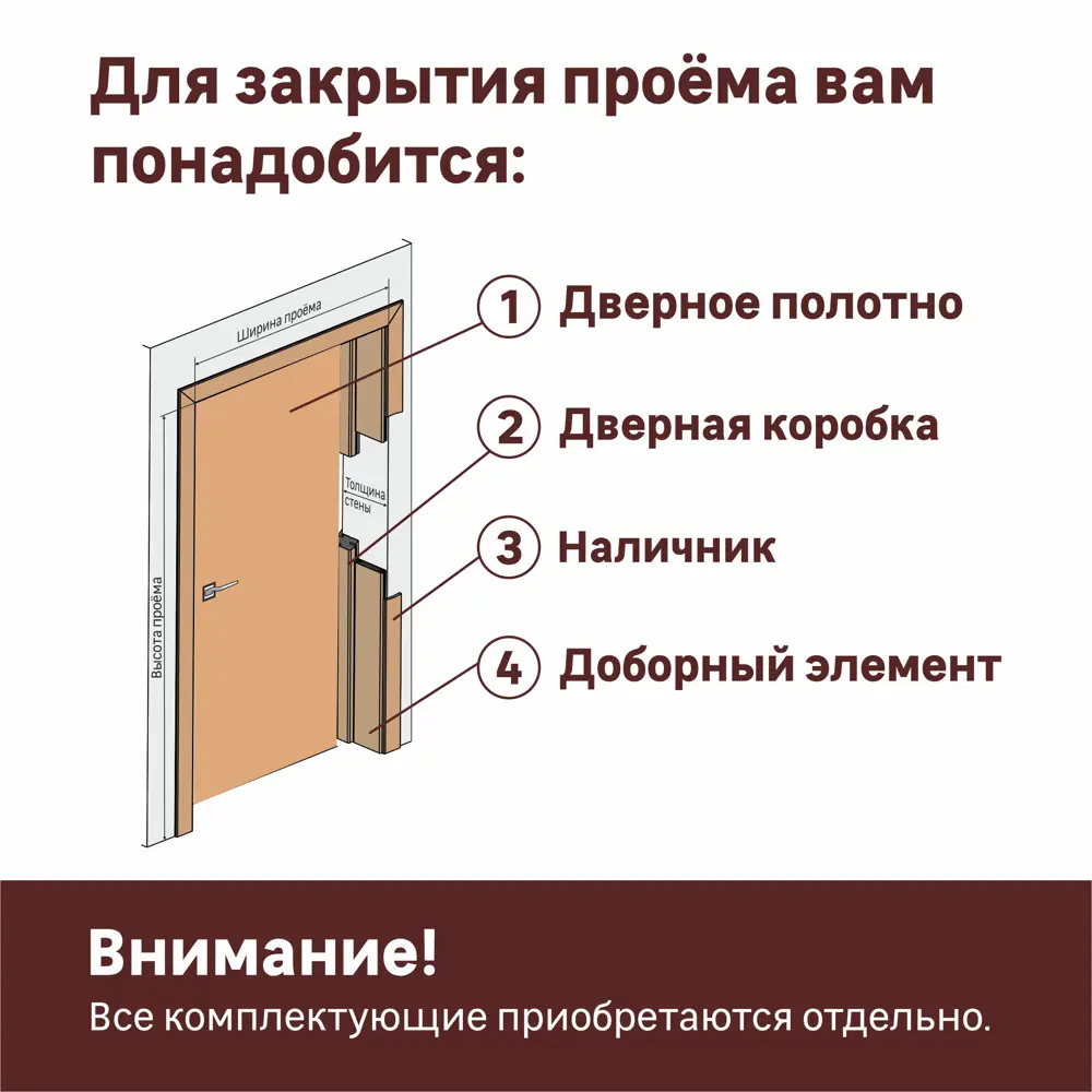 Дверь межкомнатная Artens Велдон глухая Hardflex цвет грей 70x200 см (c замком и петлями) 82401480 STLM-2028504  - Вид №5