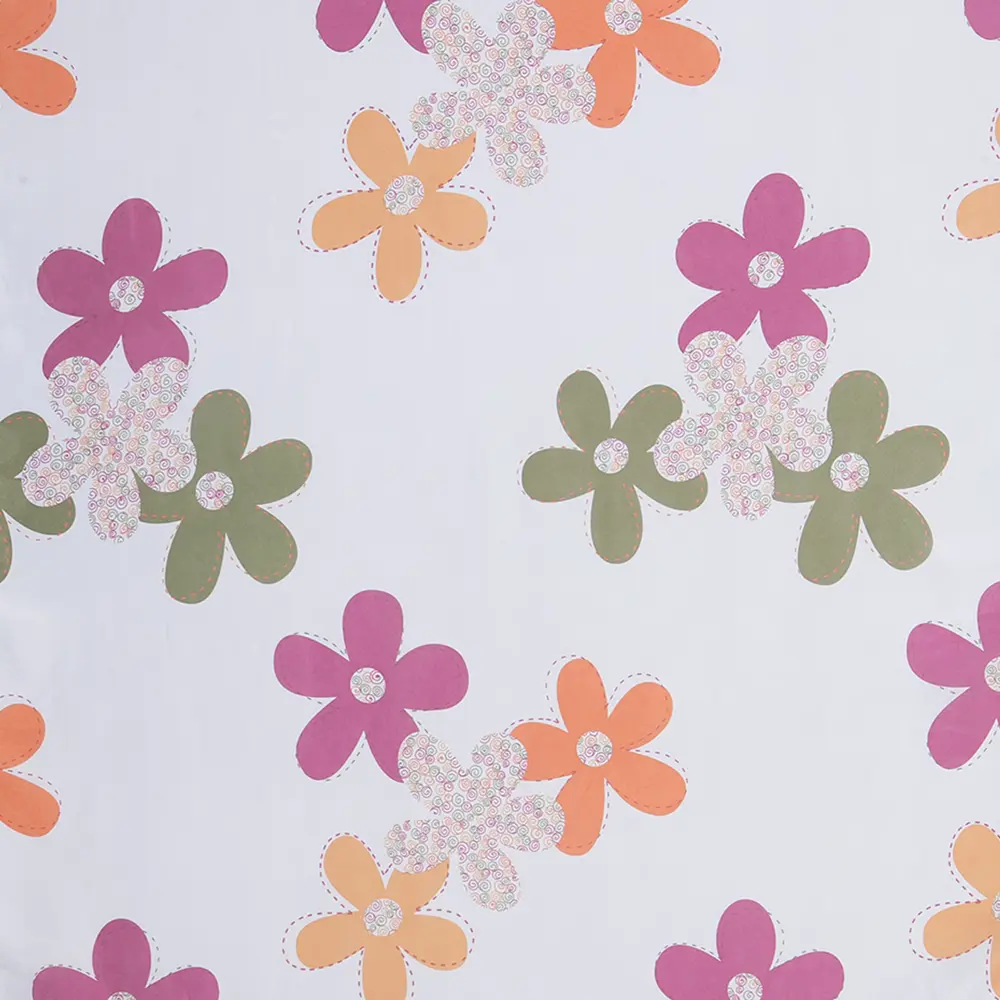 Вуаль «Ромашки», 280 см, цветы, цвет малиновый ТОРГОВЫЙ ДОМ ТЕКСТИЛЬ STLM-2058702 - Вид №1