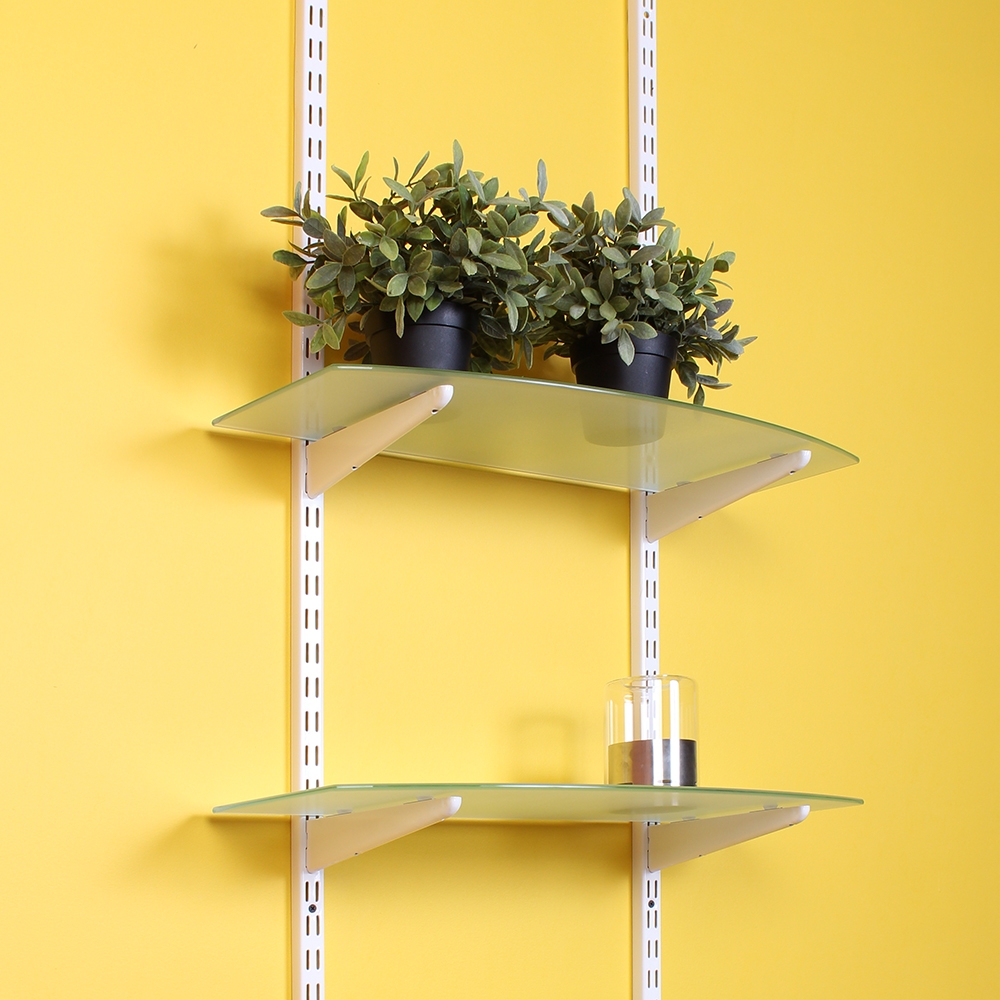 Кронштейн , 330x12x50 мм, белый LJPS0460 Public Steel Россия  - Вид №1