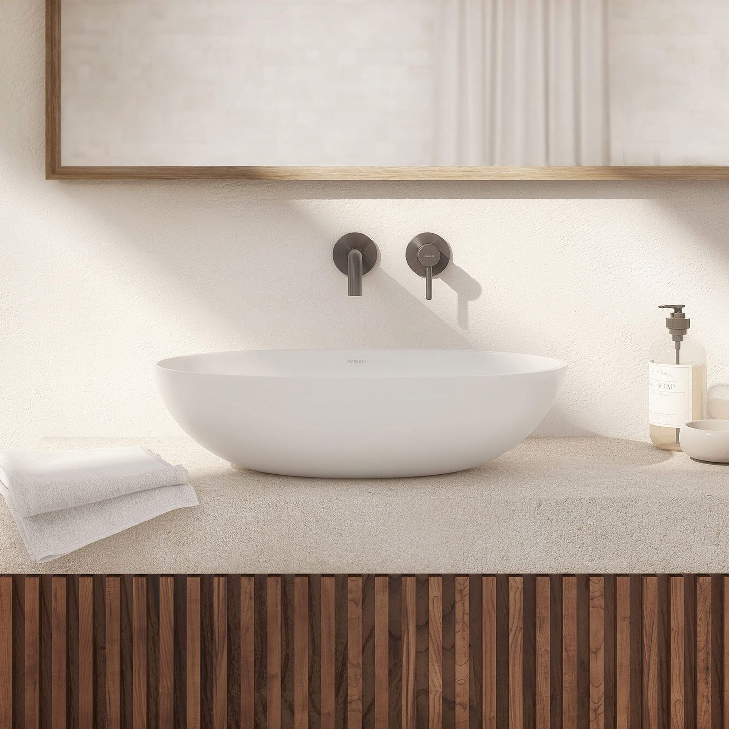 Столешница из композитного материала OMNIRES SHELL M+ SHELLUN ARCH-00057832 - Вид №11