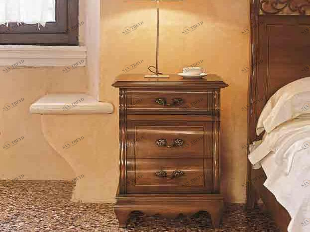 Arvestyle Прикроватная тумбочка из массива дерева с ящиками Fenice Fn-0422