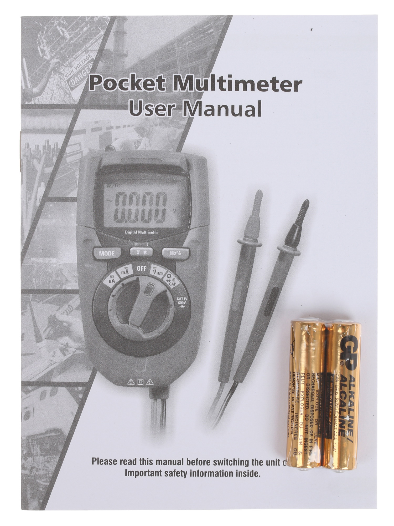 Мультиметр CEM DT-218 1137099 STDN-0019707 - Вид №6