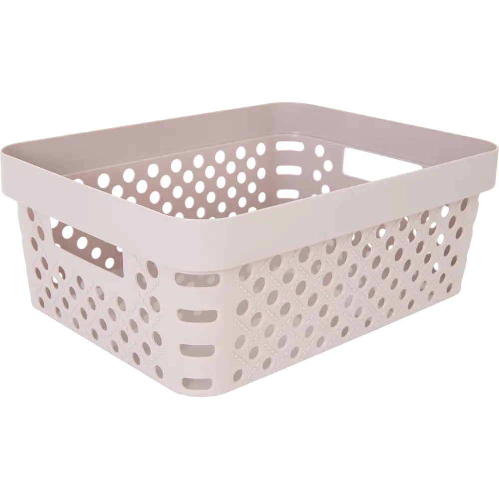 Корзина Eternity 36x27x14 см 11 л полипропилен цвет какао Santreyd STLM-2138620
