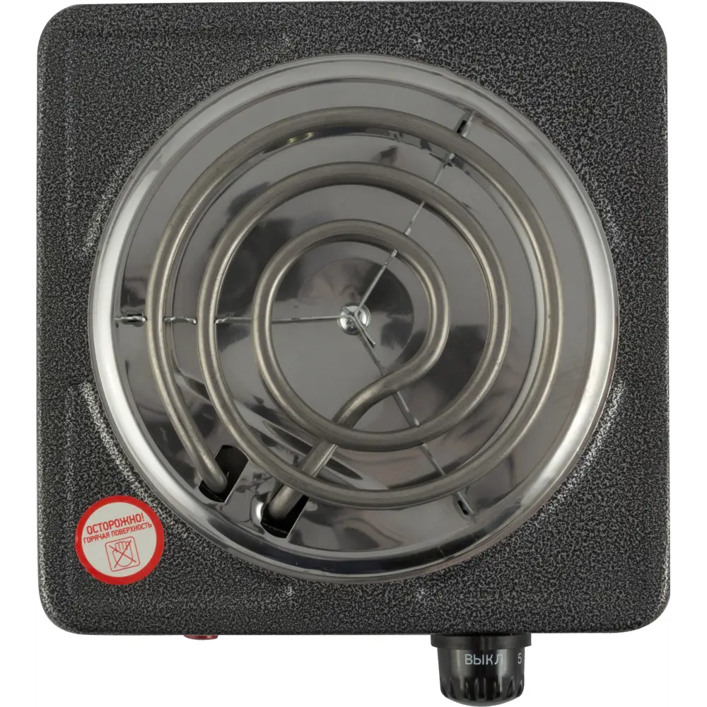 Электрическая настольная плита HomeStar HS-1103 24.6 см 1 конфорка цвет серый Santreyd STLM-2006608