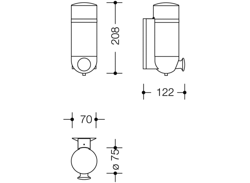 800.06.10099 Дозатор для жидкого мыла HEWI System 800 K  - Вид №9