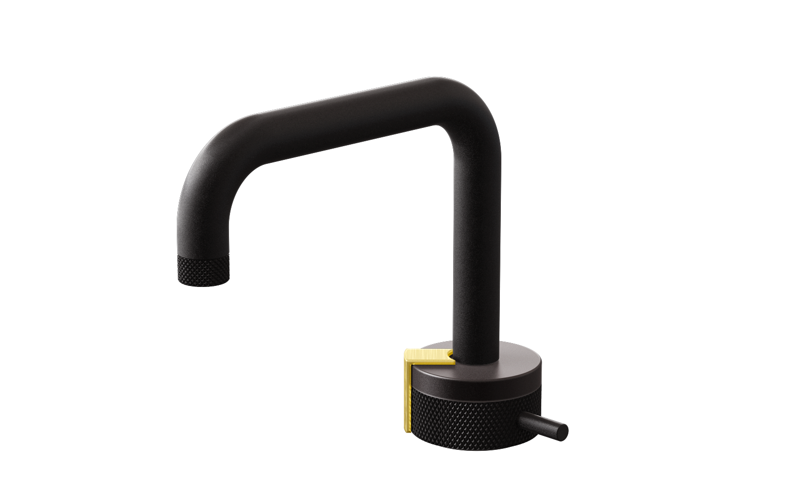 E-11500-R1GM-L2BB-BK Однорычажный прогрессивный смеситель для раковины - излив 15,3см GRAFF MOD+