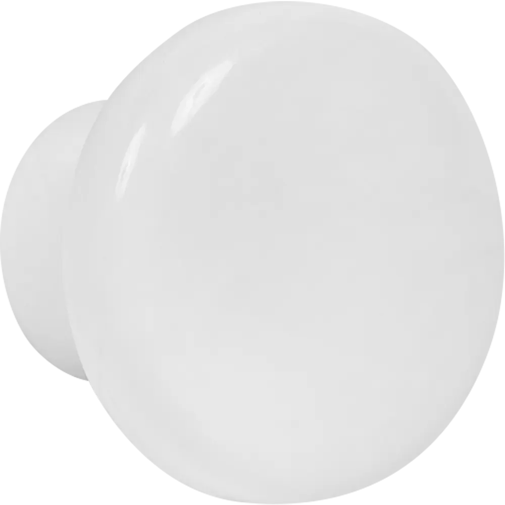 Мебельная ручка-кнопка белый Santreyd STLM-2008361