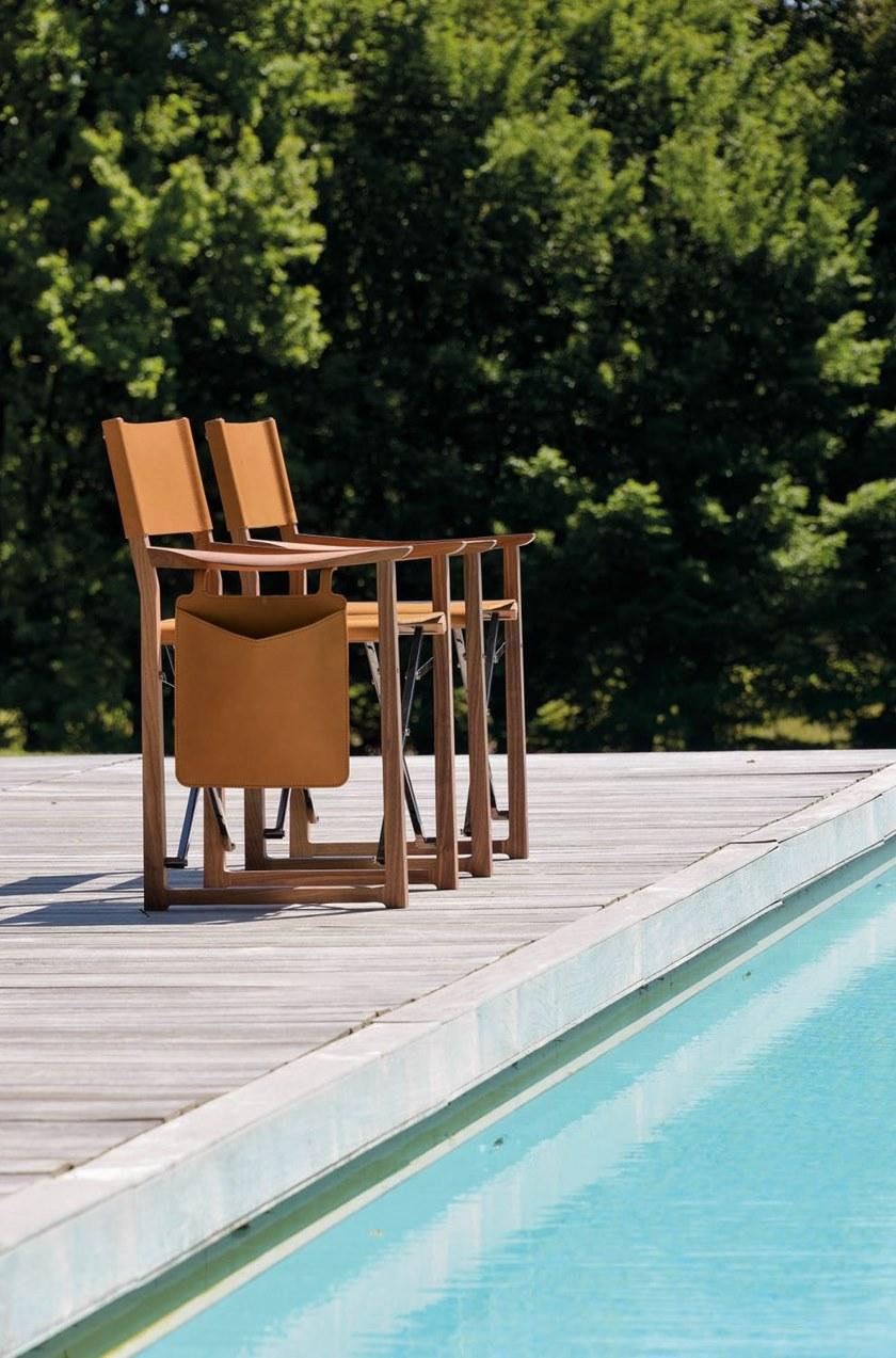 i 4 Mariani Складное кожаное кресло с подлокотниками sun-id-1500390 - Вид №9