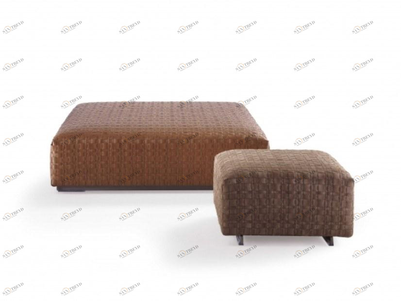 Flexform Пуф из мягкой кожи Bangkok sun-id-1366543