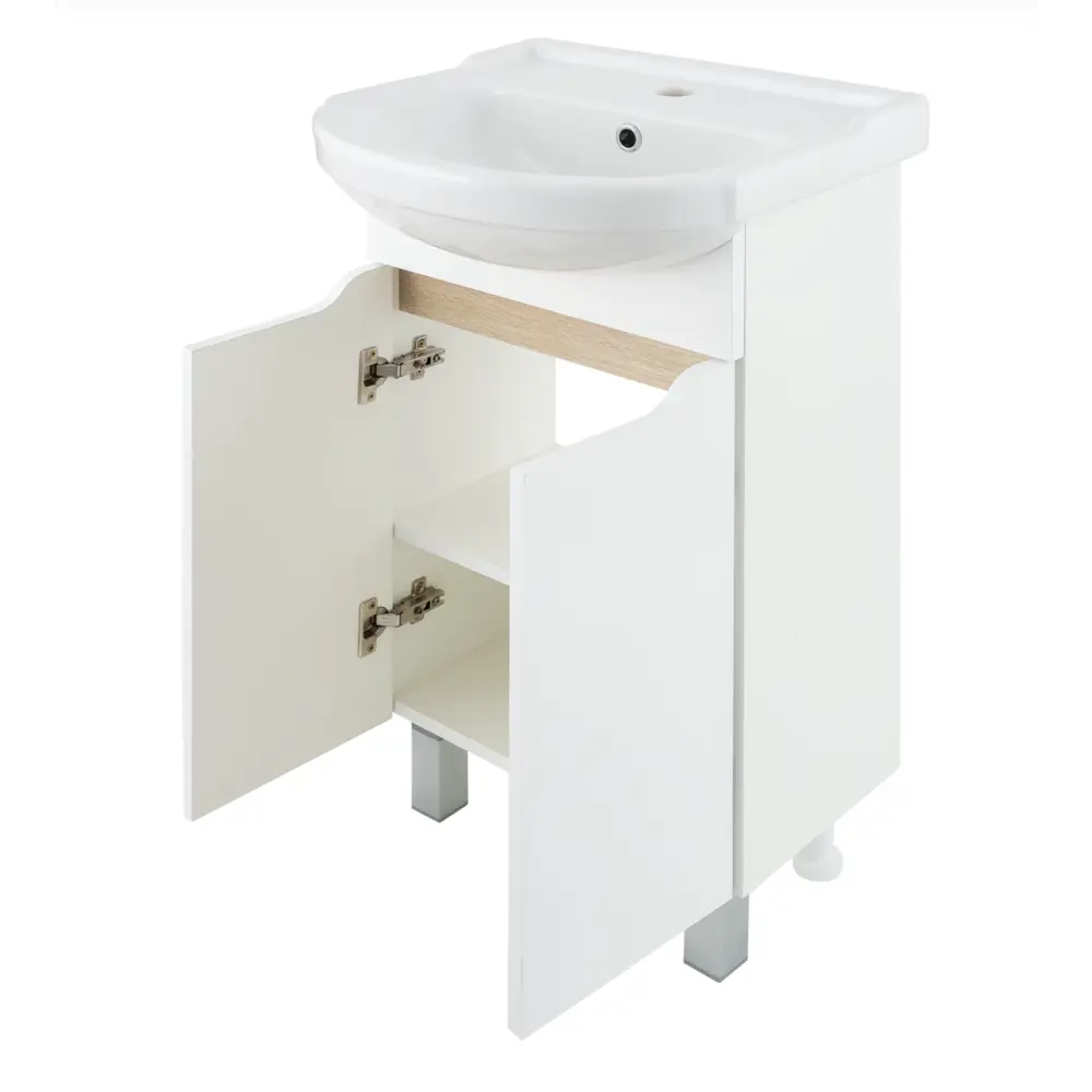 Тумба Руан Элеганс 55 см цвет белый Santreyd STLM-2074826 - Вид №2