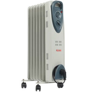 1076908 Масляный обогреватель Ресанта ОМ-7Н белый