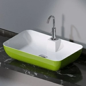 L607221 Накладная раковина на столешницу  прямоугольная A. e T. Italia ELITE