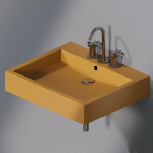 L255133 Подвесная раковина настенная прямоугольная A. e T. Italia