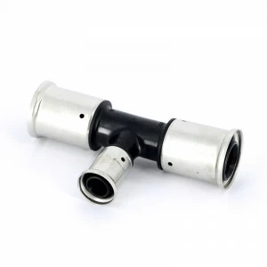 Тройник пресс PVDF HENCO 32х20х32