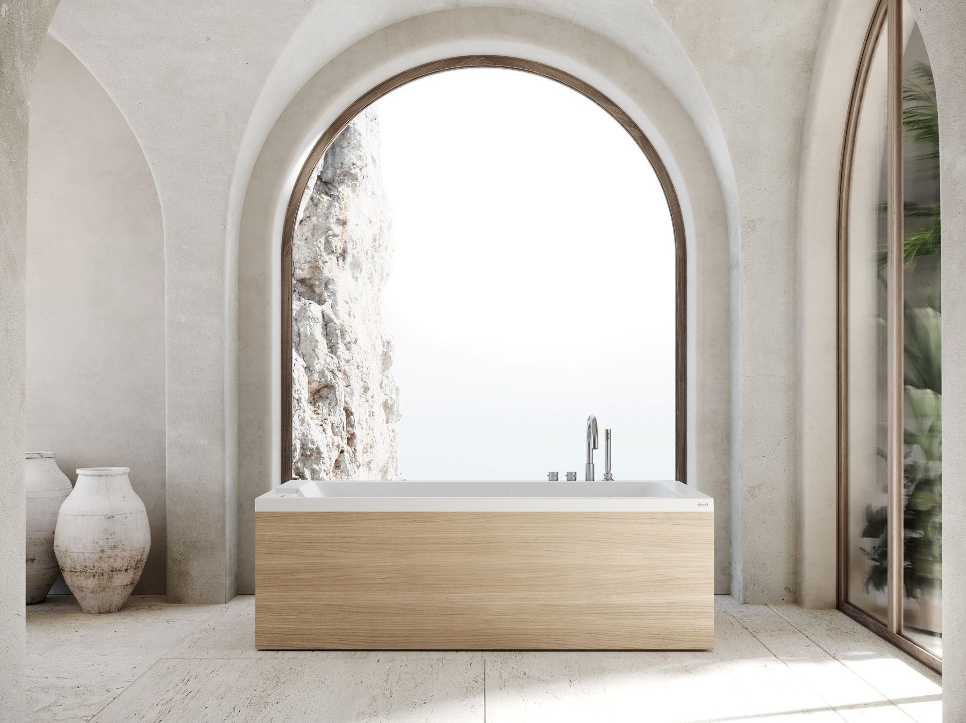 Встроенная ванна с гидромассажем Jacuzzi® Sharp ARCH-00014896