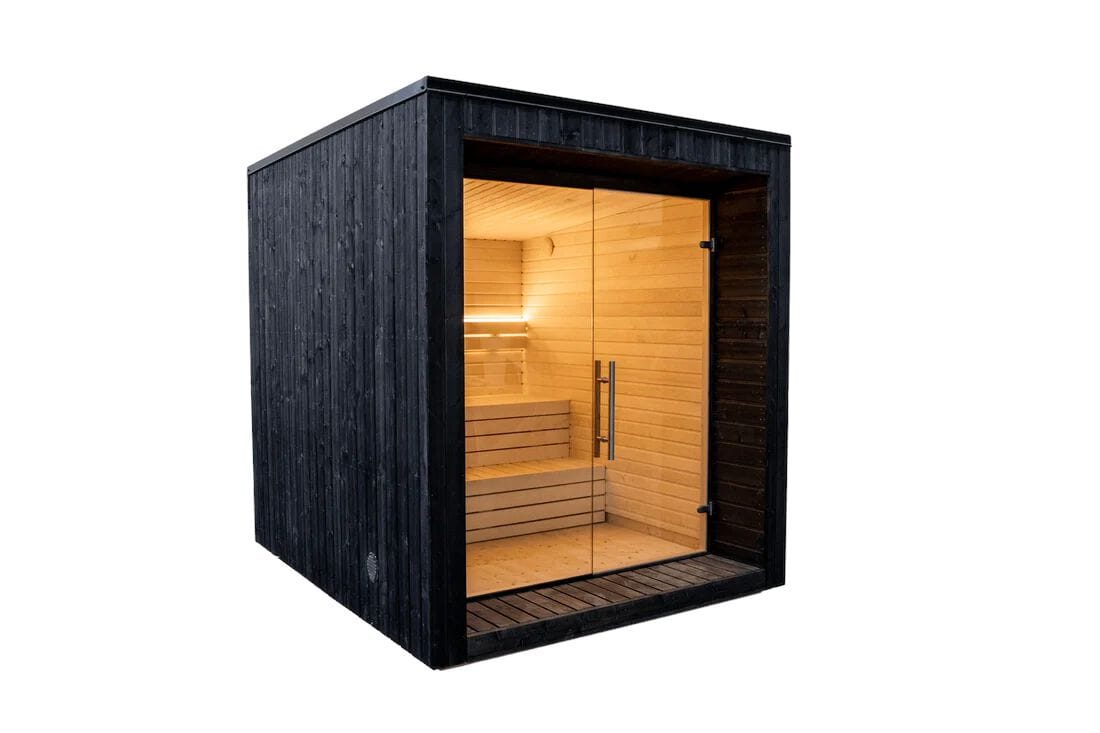 Деревянная сауна на открытом воздухе Saunamo LUMI ARCH-00147352 - Вид №2