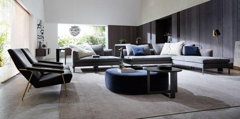 Molteni & C. Пуф из мягкой кожи Domino next sun-id-1480553 - Вид №4