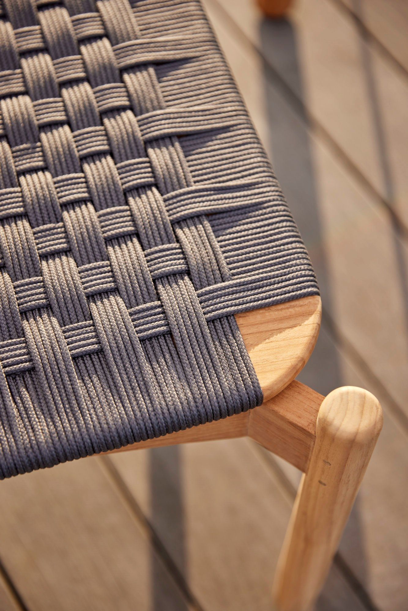 Высокий садовый стул с подставкой для ног Skargaarden костер ARCH-00000862 - Вид №2