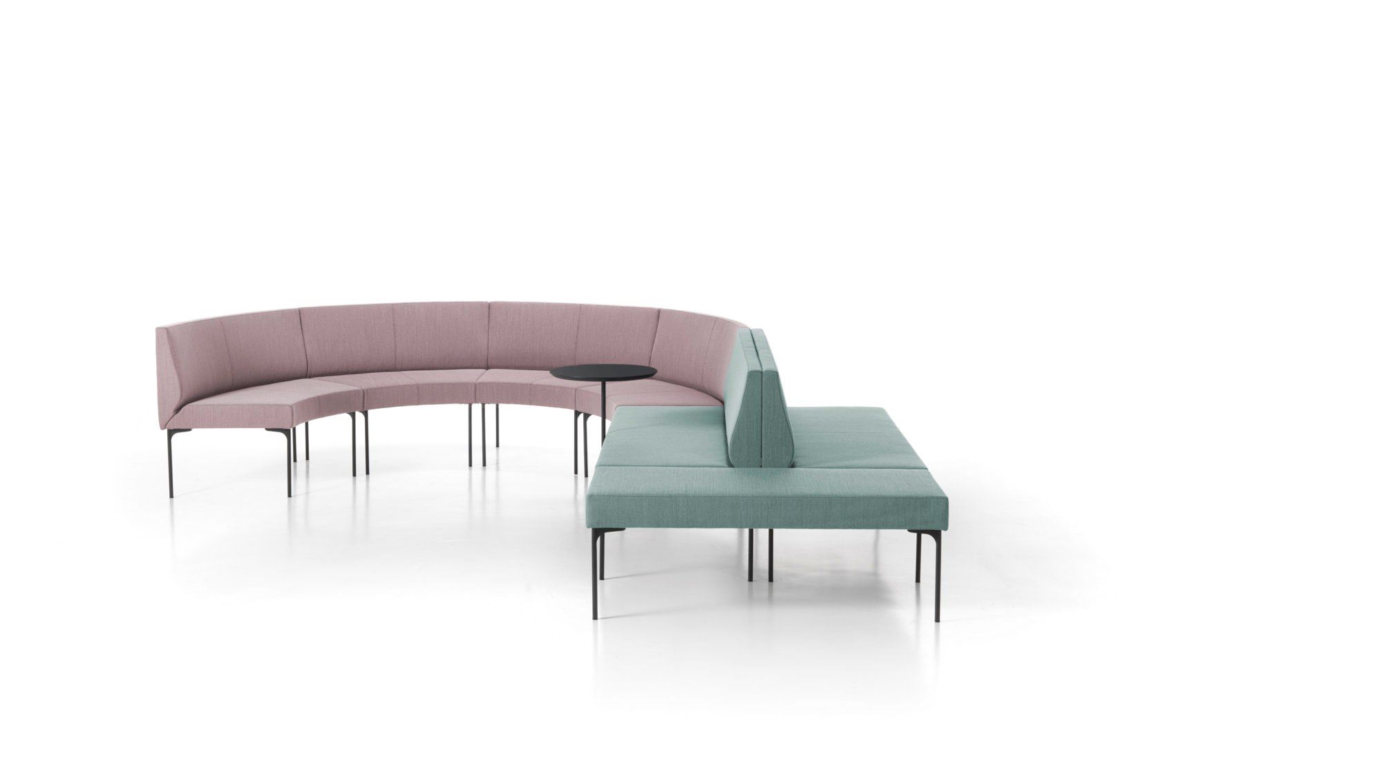 Модульная скамья из ткани со спинкой SITIA Laguna ARCH-00146120 - Вид №46