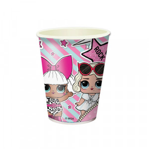175368 P Стаканы бумажные LOL 250 мл 6 шт. Патибум
