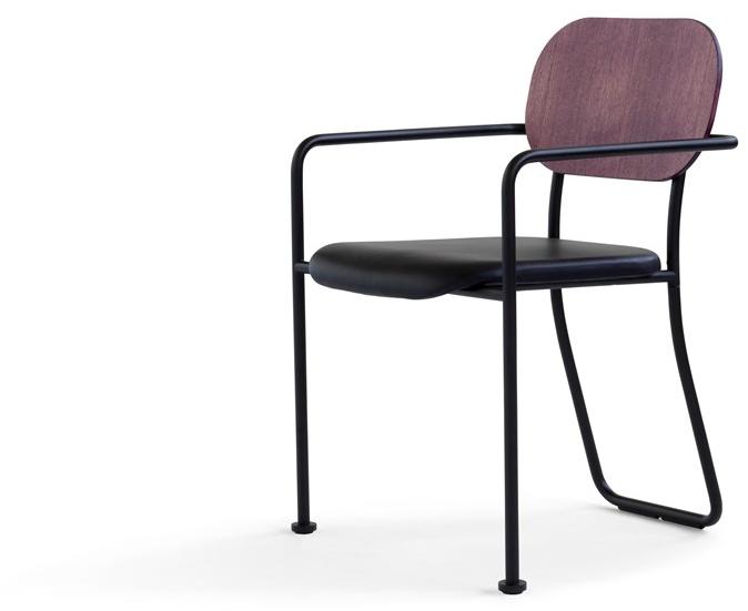 Blå Station Мягкое кожаное кресло с подлокотниками Åhus Bla Station sun-id-1485221 - Вид №10