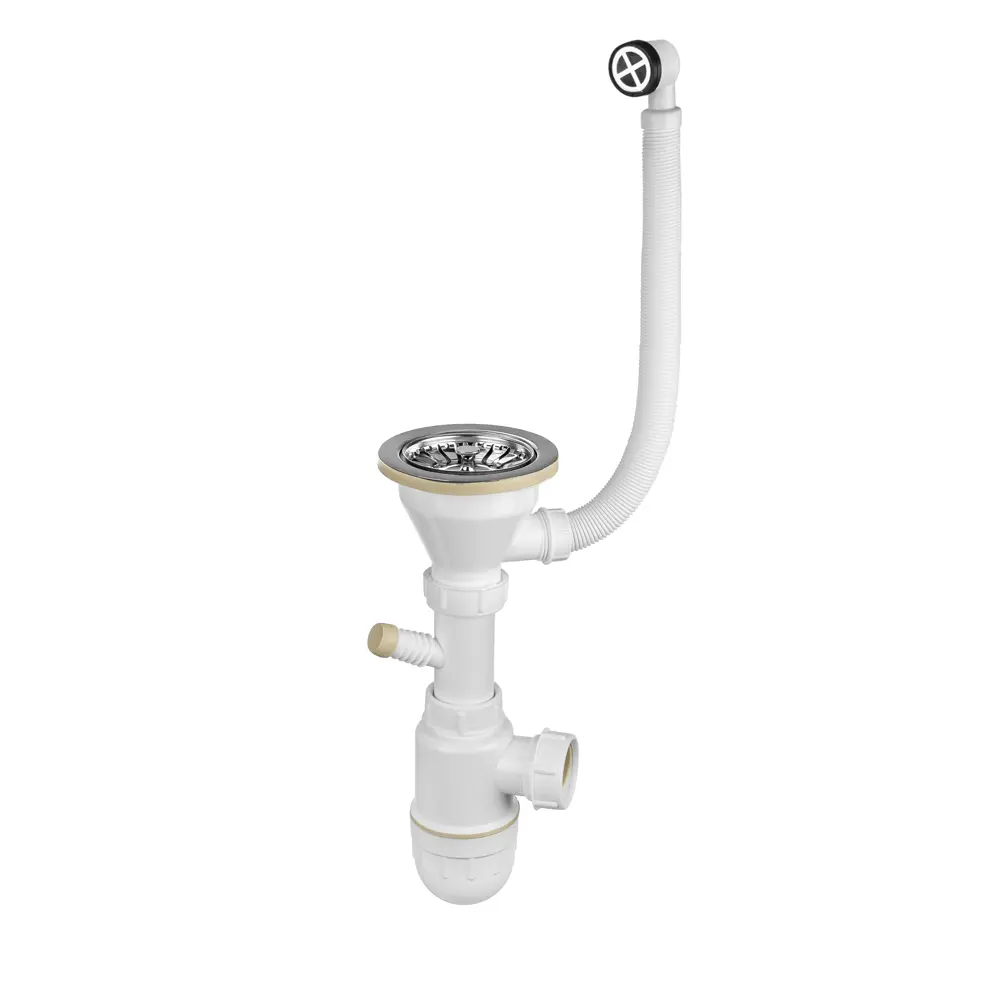 Сифон для кухонной мойки SALD005 90 см полипропилен Santreyd STLM-2120420 - Вид №6