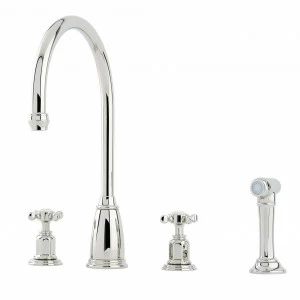 Traditional bathrooms Однорычажный смеситель для кухни P&R ATHENIAN nostalgia Pr4375.nk