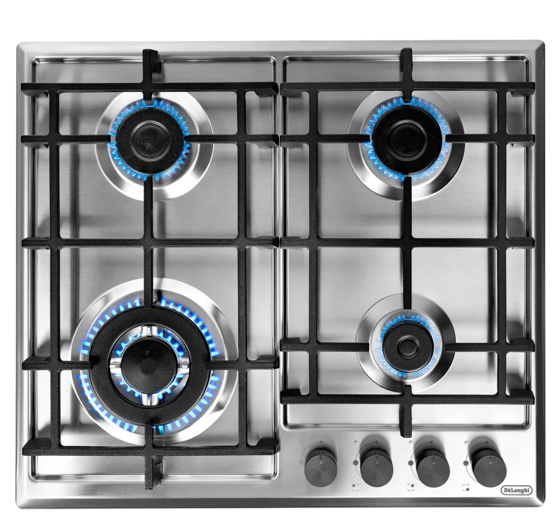 9156193 Газовая варочная поверхность DeLonghi GRAZIA 6GW IM STDN-0104061