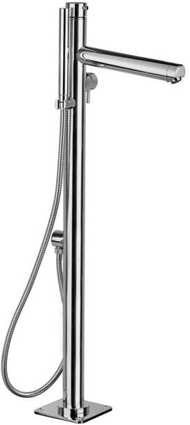 Ama Luxury Shower Напольный смеситель для ванны из нержавеющей стали с ручным душем Venere Th0017l - Вид №1