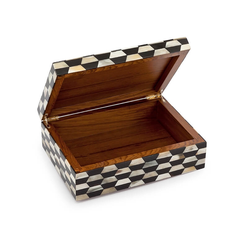 600521-BW ABHIKA КОРОБКА ДЕЛЮКС BLACK/WHITE  - Вид №1