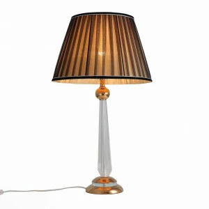 Настольная лампа ST Luce Vezzo SL965.214.01 ST LUCE КЛАССИЧЕСКИЕ 110883 Прозрачный;черный