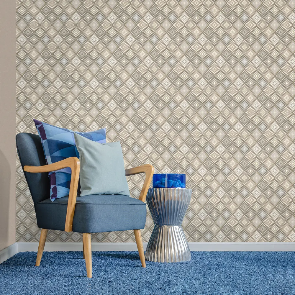 Обои флизелиновые Elysium Лего бежевые 1.06 м Е38803 STLM-2057122 - Вид №3