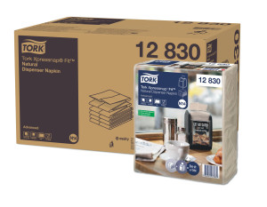 1283000 Натуральные диспенсерные салфетки Xpressnap fit® Tork