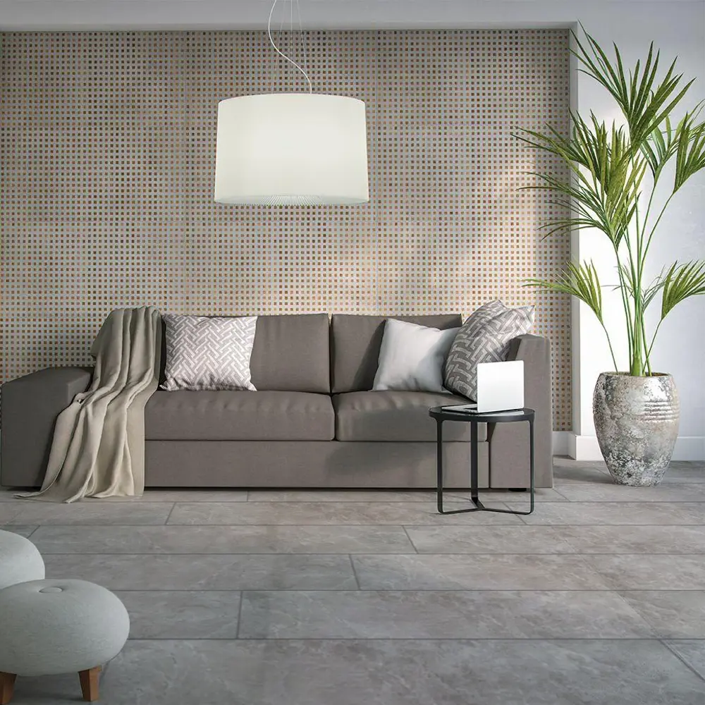 Santreyd SPC плитка Мрамор Санторини - премиальное напольное покрытие 89384243 STLM-1367773