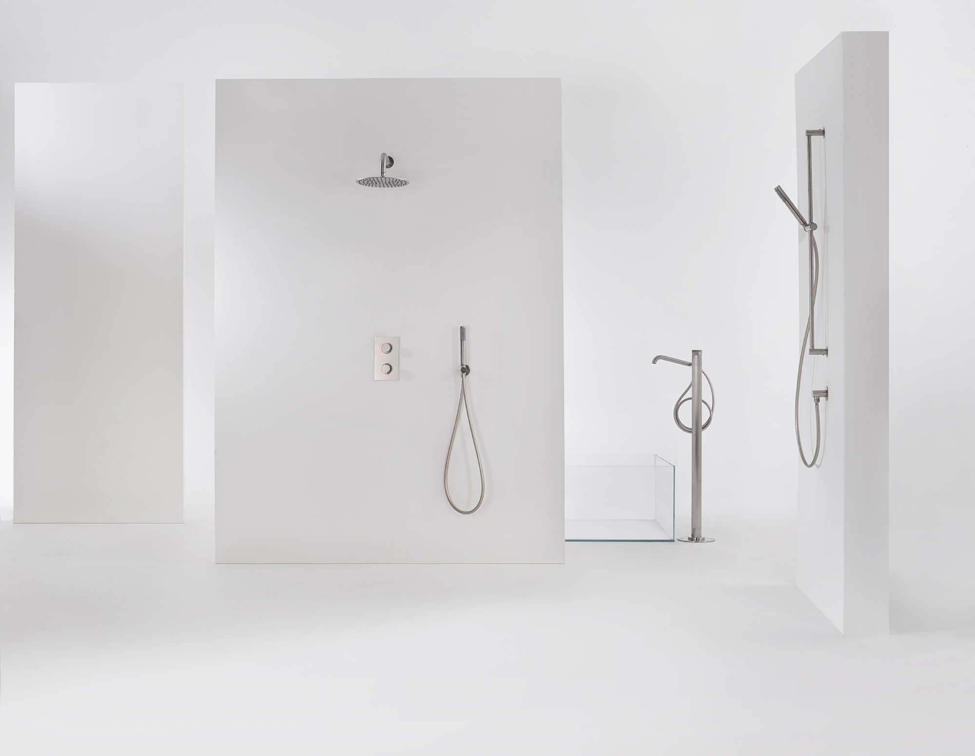 INC002-075 Hержавеющая сталь матовая  BOSSINI  - Вид №2