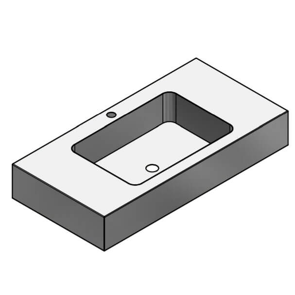 3-009.2  Раковины накладные Public Steel 