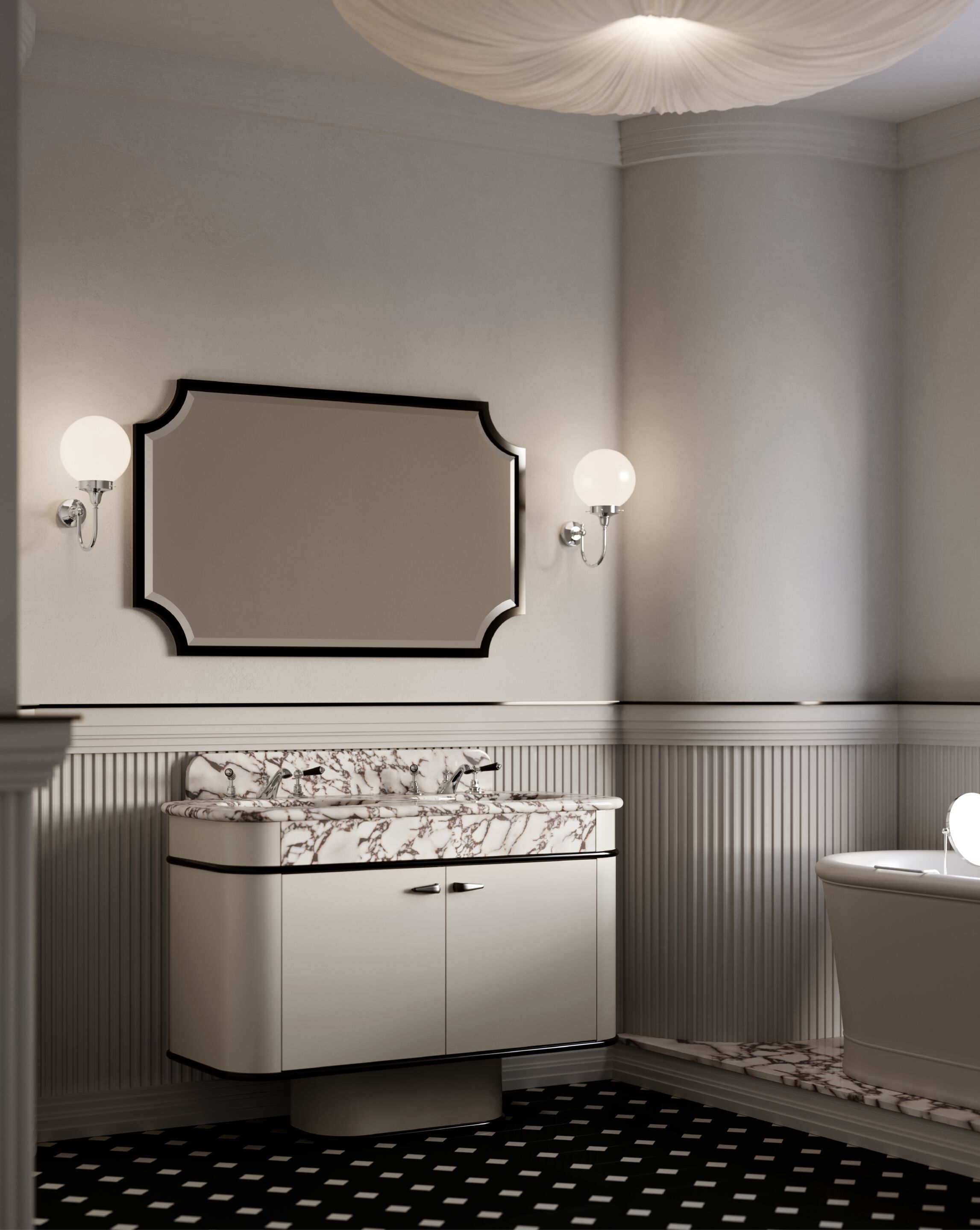 Напольный умывальник Devon&Devon LIBERTY ARCH-00093309 - Вид №1