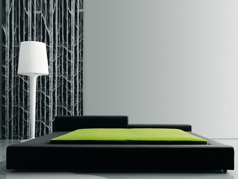 Двуспальная кровать с мягким изголовьем Living Divani Extra Wall ARCH-00035794