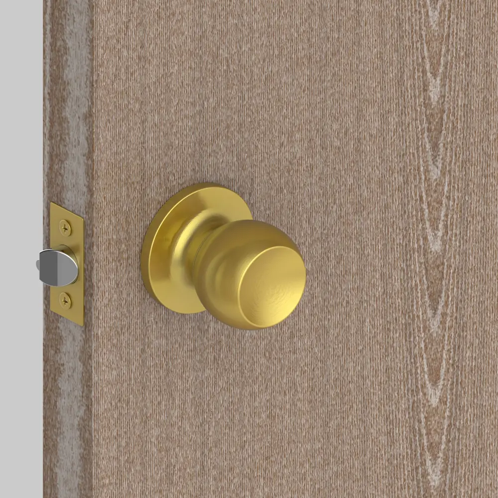 Ручка-защелка 624/BL PB-B без фиксации сталь цвет золото FUARO STLM-2078349 - Вид №6